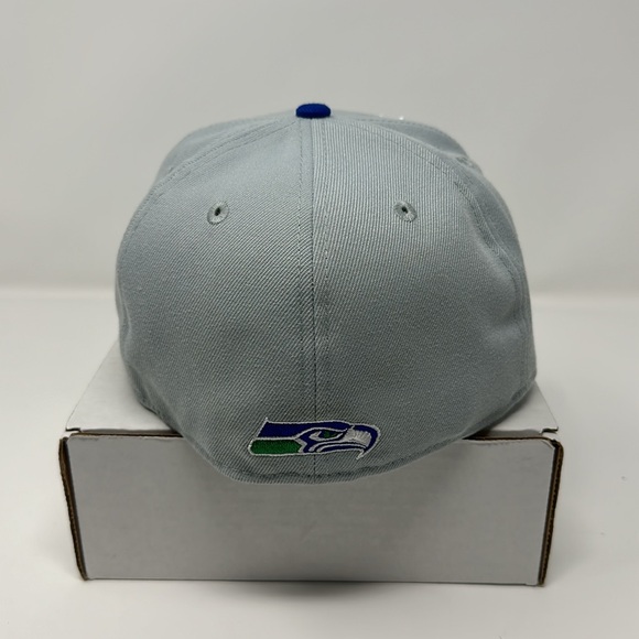 Crown Minded Seattle Seahawks ‘Retro Modern Crossover’ Fitted Hat Size 7 3/8 - Picture 5 of 8